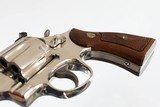 SMITH & WESSONPRE 27 (RARE)NICKEL3 1/2"357 MAG6 ROUNDWOOD GRIPS - 8 of 12