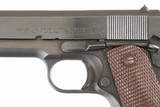 COLT1911GOVERNMENTBLUED5"45 ACP7 ROUNDCHECKERED WOODVERY GOODCONDITIONYEAR 1948NO BOX1MAG - 6 of 11