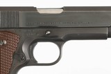 COLT1911GOVERNMENTBLUED5"45 ACP7 ROUNDCHECKERED WOODVERY GOODCONDITIONYEAR 1948NO BOX1MAG - 3 of 11