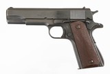 COLT1911GOVERNMENTBLUED5"45 ACP7 ROUNDCHECKERED WOODVERY GOODCONDITIONYEAR 1948NO BOX1MAG - 4 of 11
