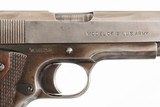 COLT1911 U.S ARMYBLUED5"45 ACP7 ROUNDDOUBLE DIAMOND GRIPSGOOD CONDITIONYEAR 1918P&H MARKED BARRELD MARKED LUG - 12 of 13