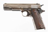COLT1911 U.S ARMYBLUED5"45 ACP7 ROUNDDOUBLE DIAMOND GRIPSGOOD CONDITIONYEAR 1918P&H MARKED BARRELD MARKED LUG - 4 of 13