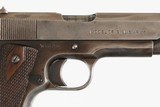 COLT1911 U.S ARMYBLUED5"45 ACP7 ROUNDDOUBLE DIAMOND GRIPSGOOD CONDITIONYEAR 1918P&H MARKED BARRELD MARKED LUG - 3 of 13