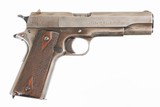 COLT1911 U.S ARMYBLUED5"45 ACP7 ROUNDDOUBLE DIAMOND GRIPSGOOD CONDITIONYEAR 1918P&H MARKED BARRELD MARKED LUG - 1 of 13
