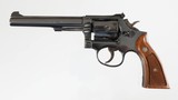 SMITH & WESSON17-3BLUED6"22LR6 ROUNDWOOD GRIPSEXCELLENTBOX/PAPERS - 5 of 17