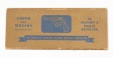 SMITH & WESSONM&PBLUED4"6 ROUNDWOODVERY GOODGOLD BOX1945-1948 - 13 of 15