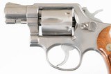 SMITH & WESSON64 NO DASHSTAINLESS2"38SPL6 ROUNDWOODVERY GOODBOX - 5 of 12