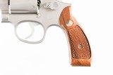 SMITH & WESSON65-5STAINLESS3"357 MAG6 ROUNDWOODVERY GOODBOX/PAPERS - 5 of 14