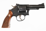 SMITH & WESSONK38BLUED4"38SPL6 ROUNDCHECKERED WOOD1951VERY GOOD - 1 of 12