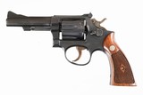 SMITH & WESSONK38BLUED4"38SPL6 ROUNDCHECKERED WOOD1951VERY GOOD - 4 of 12