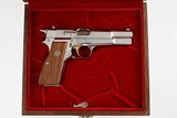 BROWNING HI POWER (CENTENNIAL)
HIGH POLISHED
NICKEL
5"
9MM
WOOD GRIPS
EXCELLENT CONDITION - 1 of 15