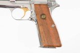 BROWNING HI POWER (CENTENNIAL)
HIGH POLISHED
NICKEL
5"
9MM
WOOD GRIPS
EXCELLENT CONDITION - 6 of 15