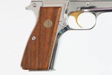 BROWNING HI POWER (CENTENNIAL)
HIGH POLISHED
NICKEL
5"
9MM
WOOD GRIPS
EXCELLENT CONDITION - 3 of 15