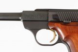 BROWNINGCHALLENGERBLUED7"22 LR10 ROUNDSMOOTH WOOD GRIPSEXCELLENT CONDITIONNO BOX - 11 of 11