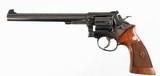 SMITH & WESSON14 NO DASHBLUED8 1/4"38 SPL6 ROUNDWOOD GRIPSVERY GOOD CONDITION1959NO BOX - 5 of 14