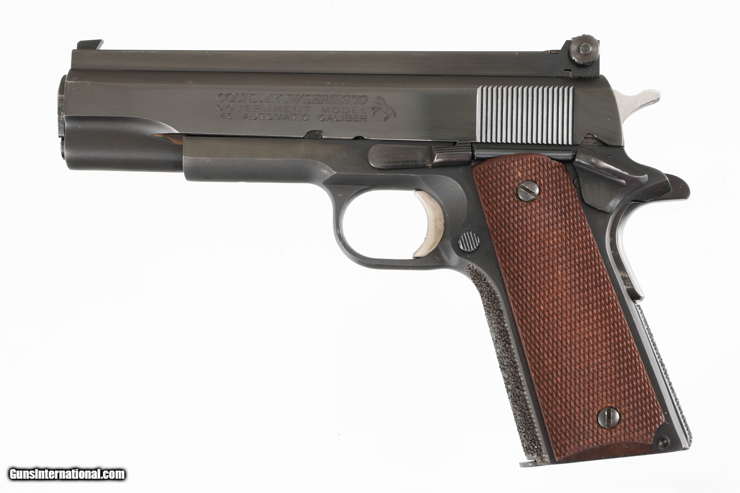 COLT 1911 GILES CUSTOM BLUED 5