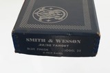 SMITH & WESSON35-1BLUED5 3/4"22LR6 ROUNDWOOD GRIPSEXCELLENTBOX/PAPERS/TOOLS - 16 of 17