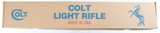 COLT
LIGHT RIFLE
BLACK
24"
270 WIN
POLYMER STOCK
LIKE NEW
BOX AND PAPERWORK - 12 of 14