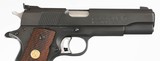 COLT
1911 GOLD CUP NATIONAL MATCH
BLUED
5"
45 ACP
7
DIAMOND CHECKERED WOOD
EXCELLENT
1977
FACTORY BOX - 4 of 18