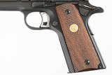 COLT
1911 GOLD CUP NATIONAL MATCH
BLUED
5"
45 ACP
7
DIAMOND CHECKERED WOOD
EXCELLENT
1977
FACTORY BOX - 6 of 18
