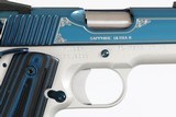 KIMBER
SAPPHIRE
BLUE/GREY
3"
9MM
8 ROUND
BLACK AND BLUED G10 THIN WALL GRIPS
EXCELLENT
BOX AND PAPERS - 3 of 11