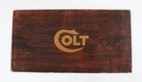 COLT
PYTHON
BLUED
4"
357 MAG
6 ROUND
WOOD GRIPS
LIKE NEW
1977
FACTORY BOX - 15 of 17