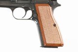 BROWNING
HI POWER
BLUED
4 1/2"
9MM
WOOD GRIPS
EXCELLENT
1974
NO BOX - 2 of 12