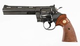 COLT
PYTHON
BLUED
6"
357 MAG
6 ROUND
WOOD GRIPS
LIKE NEW
1974
FACTORY BOX - 5 of 17