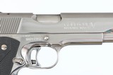 COLT
GOLD CUP NATIONAL MATCH
BRIGHT STAINLESS
5"
45 ACP
7 ROUND
RUBBER
GRIPS
VERY GOOD
NO BOX - 3 of 10