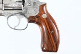 S&W65-3STAINLESS ENGRAVED3"357 MAG6SMOOTH WOODEXCELLENTNO BOX - 10 of 12