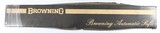 BROWNINGBAR II (BELGIUM)BLUED24"7MM MAGWOODEXCELLENT PLUS1966FACTORY BOX - 16 of 17