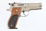 SMITH & WESSON39-2NICKEL4"9MM9 ROUNDWOOD GRIPSEXCELLENTNONMATCHING BOX - 1 of 12