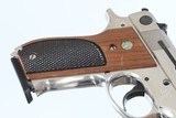 SMITH & WESSON39-2NICKEL4"9MM9 ROUNDWOOD GRIPSEXCELLENTNONMATCHING BOX - 11 of 12