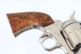 COLT SINGLE ACTION ARMY NICKEL 5 1/2" 357 MAG 6 ROUND BURL WALNUT GRIPS - 14 of 14