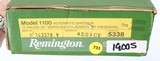 REMINGTON1100BLUED26" IMPROVED12GAWOODEXCELLENTORIG BOX - 18 of 18