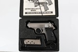 WALTHER
PPK/S
STAINLESS
3 1/4"
.380
6
POLYMER
EXCELLENT
BOX/PAPERS/2MAGS - 2 of 13