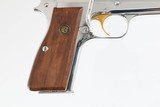 BROWNING HI POWER (CENTENNIAL)
HIGH POLISHED
NICKEL
5"
9MM
WOOD GRIPS
EXCELLENT CONDITION - 4 of 13