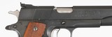 COLT 1911 NATIONAL MATCH BLUED 5" 45 ACP 7 ROUND CHECKERED WOOD - 3 of 12