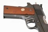 COLT 1911 NATIONAL MATCH BLUED 5" 45 ACP 7 ROUND CHECKERED WOOD - 12 of 12