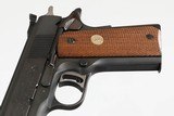 COLT 1911 NATIONAL MATCH BLUED 5" 45 ACP 7 ROUND CHECKERED WOOD - 11 of 12