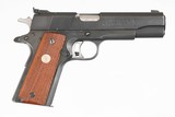 COLT 1911 NATIONAL MATCH BLUED 5" 45 ACP 7 ROUND CHECKERED WOOD - 1 of 12