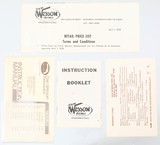 DAN WESSON
MODEL 715
357 MAG
PISTOL PACK WITH 4 BARRELS EXCELLENT CONDITION - 20 of 22