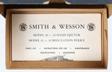 SMITH & WESSON MODEL 30-1
32 S&W
EXCELLENT CONDITION - 11 of 11