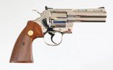 COLT
PYTHON
357 MAGNUM
NICKEL-PLATED
REVOLVER
EXCELLENT CONDITION
1979 YEAR MODEL - 1 of 13