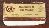COLT
PEACEMAKER
22 MAGNUM
REVOLVER - 12 of 12