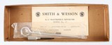 SMITH & WESSON
MODEL 17-2
22 LR
6"
REVOLVER
BOX,PAPERS AND TOOLS - 13 of 13