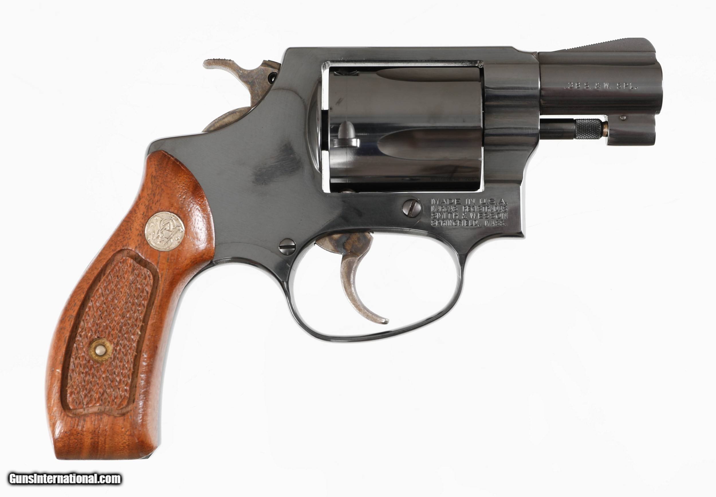 SMITH & WESSON MODEL 36 38 SPECIAL 1 1/8 REVOLVER