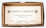 SMITH & WESSON
MODEL 36
38 SPECIAL
1 1/8"REVOLVER
BOX AND PAPERS - 12 of 13