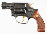 SMITH & WESSON
MODEL 36 (ENGRAVED)
38 SPECIAL
REVOLVER
(1960 YEAR MODEL - MONOGRAMMED WITH OWNER'S NAME) - 4 of 13