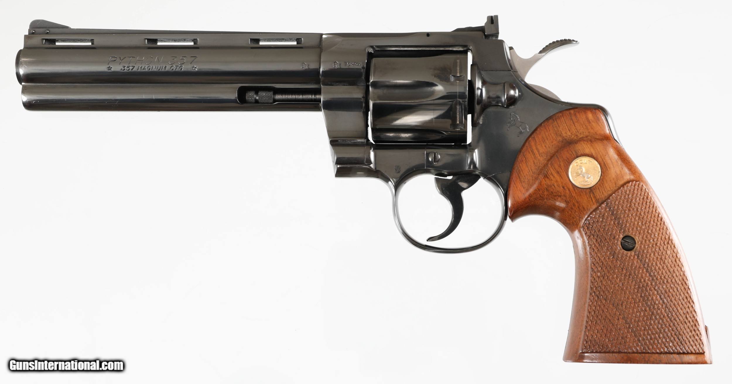 PYTHON 357 MAGNUM CTG 2丁 Colt Python Auction | FirearmLand